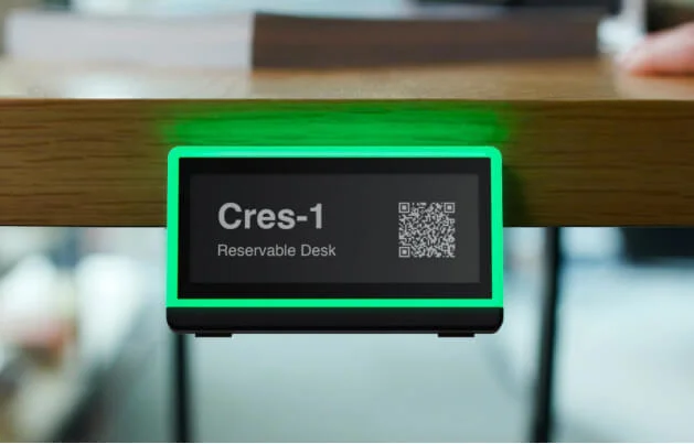 Crestron Desk Q DSS-100 in use